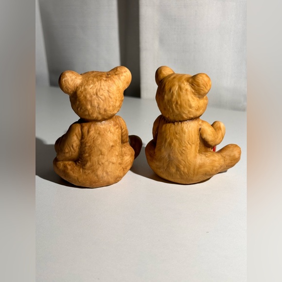 Vintage Homeco Christmas Teddy Bears Set of 2 - Picture 7 of 10